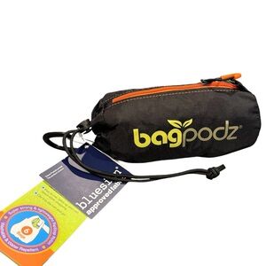 Bagpodz NWT reusable shopping bags New gray unused